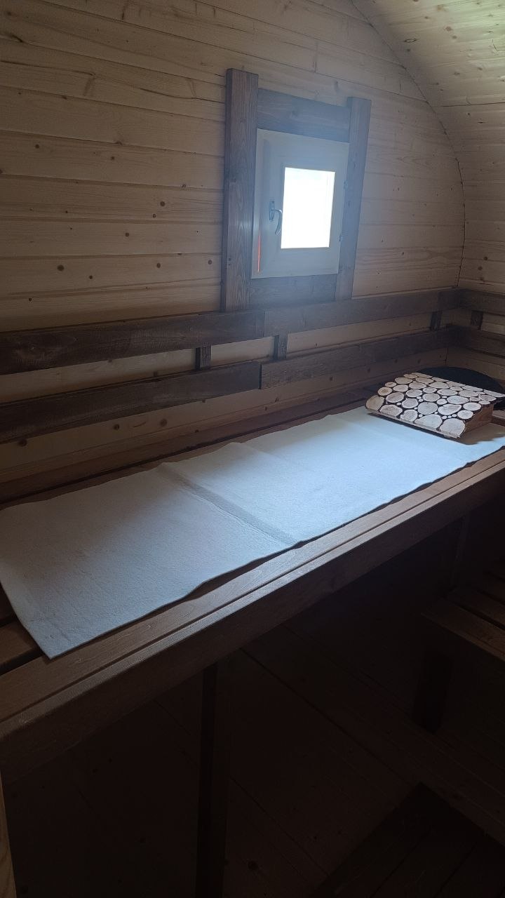 Интерьер парной в бане Овчинки